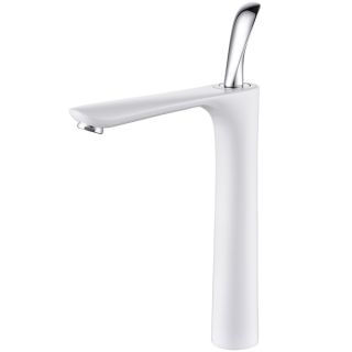 Смеситель для накладной раковины DQ Venice Baciano белый DA1032056